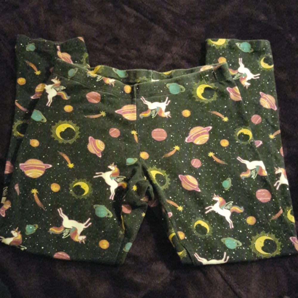 Girls Wonder Nation Unicorn leggings